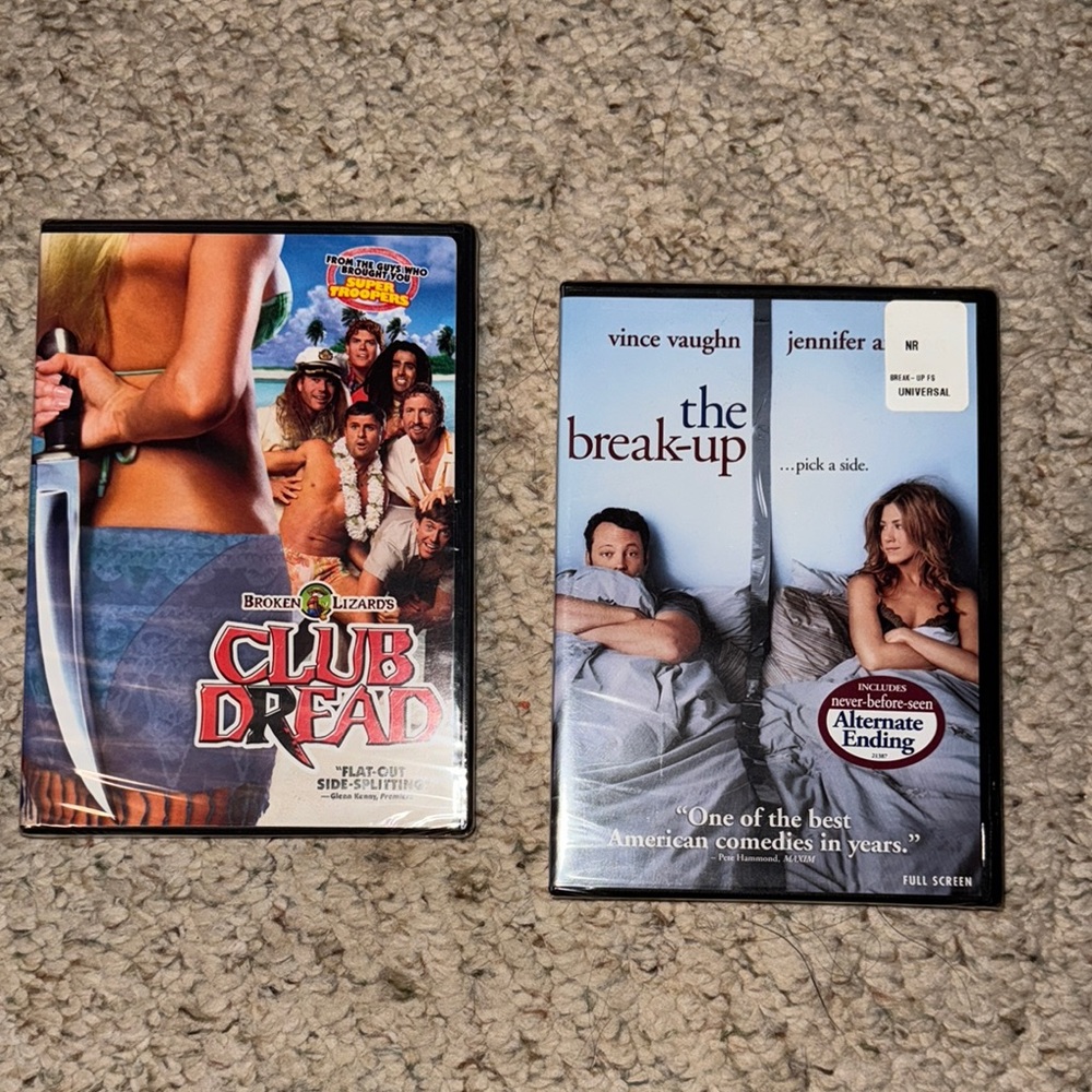 Club Dread and The Break-Up DVD Set